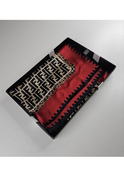 Miorel Scarfs Premium Yeni Sezon F Desen İpek Vual Şal Silk Scrafs Shawl Hijab Kırmızı