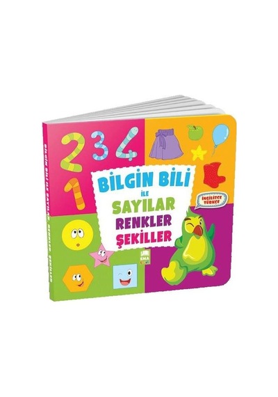 Bilgin Bili ile Sayılar Renkler Şekiller- Ema Çocuk