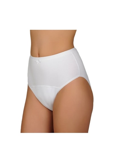 Caretex Orta Emici Camelia Kadın Külot 5Xl Beyaz 3'Lü