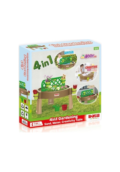 3076 Kum Su Aktivite Masası 4 Ü 1 Arada -dolu