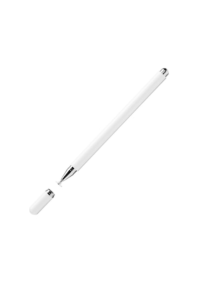 Telefon Tablet Disk Uçlu Stylus Pen Dokunmatik Kalem AL3461 Beyaz
