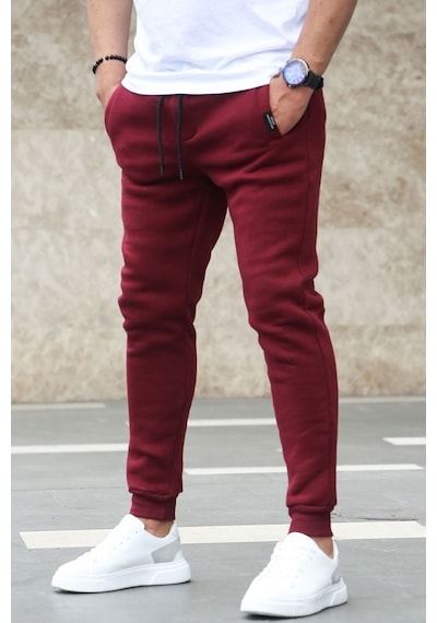 Madmext Bordo Basic Eşofman 4210 Bordo