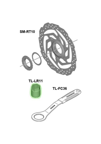 Shimano Sm-rt10 Center Lock Rotor