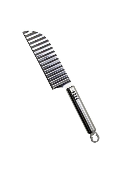 Şekilli Patates Bıçağı + Metal Patates Ezici + Meyve Sebze Doğrama Dilimleme Cips Bıçağı