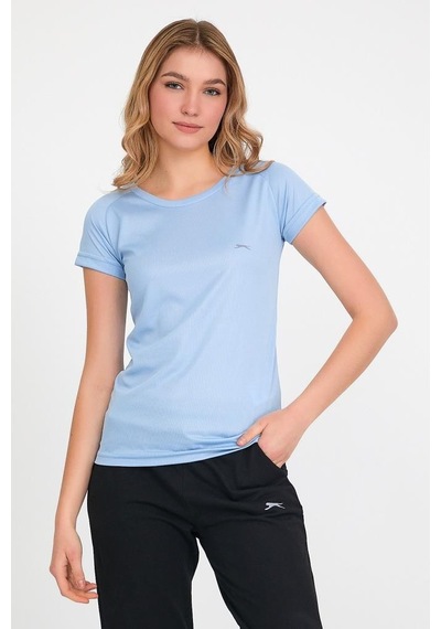 Slazenger Kadın Tişört Relax Kadın T-Shirt A.Mavi