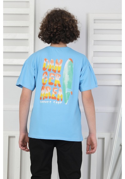 Crassi Erkek Çocuk T-shirt Mavi