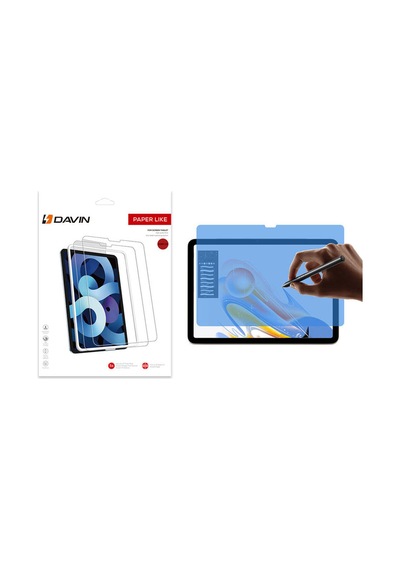 İpad Pro 11 2024 Kağıt Hisli Mat Uyumlu Davin Paper Like Ekran Koruyucu-şeffaf