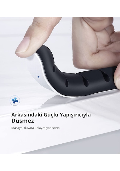 Ugreen Kendinden Yapışkanlı 7'li Kablo Tutucu