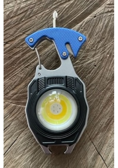Wrt Şarjlı Led Kamp Lambası Kamp Çakmak Mıknatıslı Mini Fener