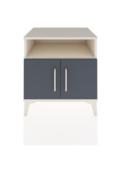 Hyperion Komodin 2 Raflı 2 Kapaklı 60x44x64 Aytaşı-antrasit Aytası