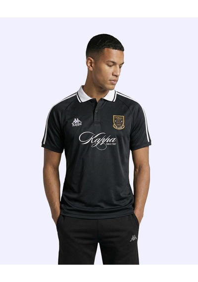 Kappa Kapio Polo Erkek Siyah Regular Forma