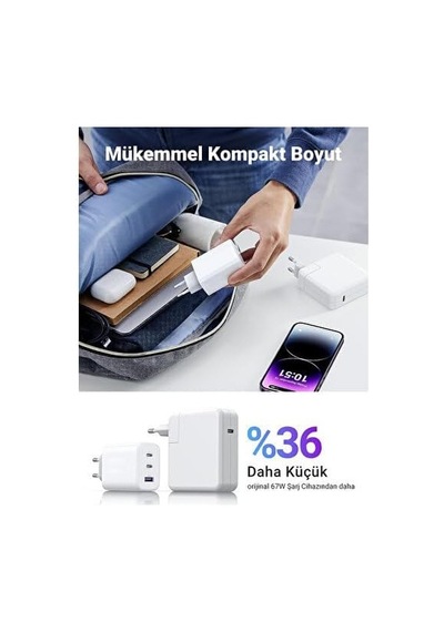 Case 4u C4u 65w Duvar Şarjı - Bat65