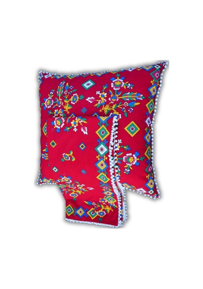 Etnik Minder Kılıfı Kırmızı - 674505893 Kırmızı