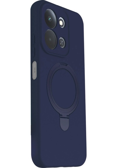 Xiaomi Redmi 15c 4g Regal Magsafe Standlı Kapak Lacivert