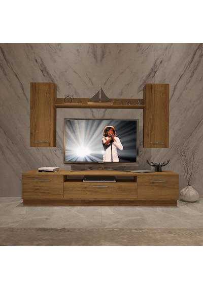 Decoraktiv Trio 5d Mdf Tv Ünitesi Tv Sehpası Pera