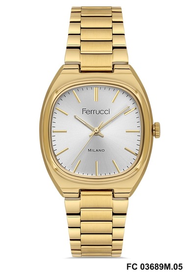 Ferrucci Kadın Kol Saati Fc 03689m.05 F718 Altın