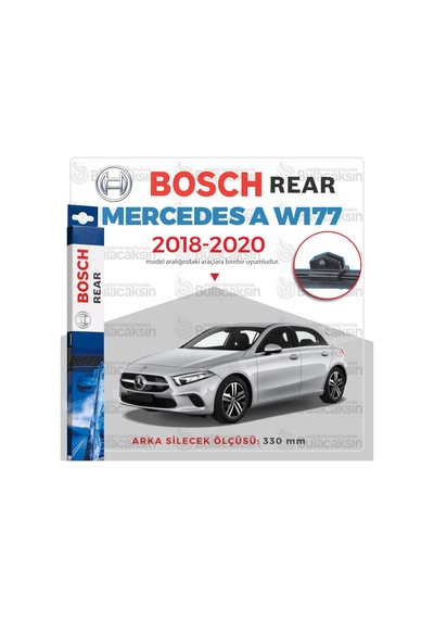Bosch  Rear Mercedes A Serisi W177 2018-2020 Arka Silecek - A332H