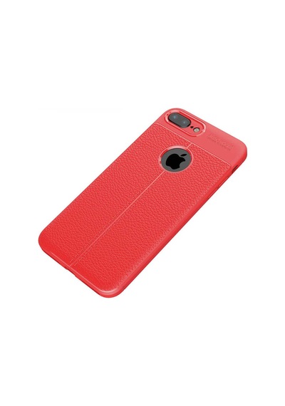 Apple Uyumlu iPhone 8 Plus Kilif Deri Tarzi Niss Silikon Case 389467192