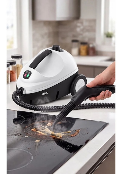 Sinbo SSC-6431 1500 W Buharlı Temizleyici + 13 Parça Aksesuar