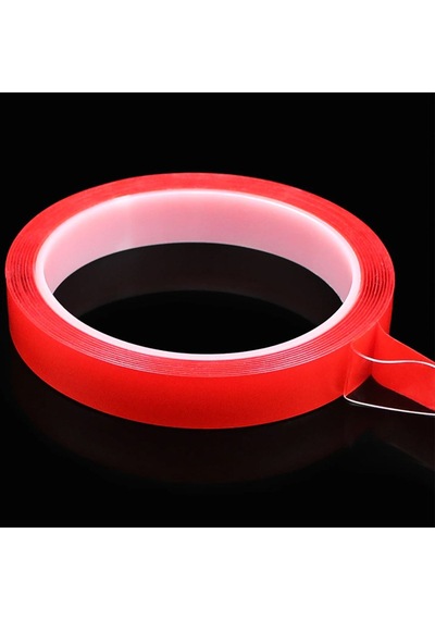 Çift Taraflı Şeffaf Bant Silikonlu Su Geçirmez 2 Metre X 25 Mm 25 Mm X 2 Mt