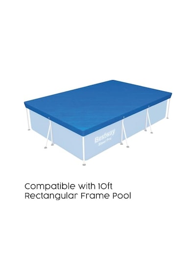 Bestway 9'10" X 6'7"/3,00m X 2,01m Dikdörtgen Havuz Örtüsü