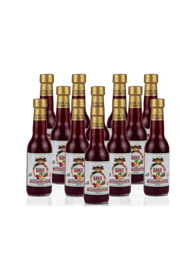 12 Adet Pancar Kanji 250ml. Cam Şişede