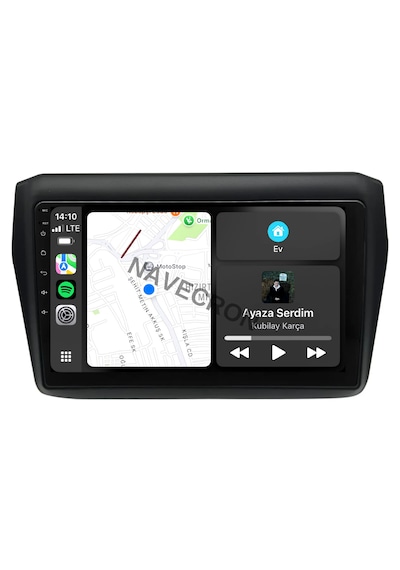 Suzukı Swıft 2017-24 9" Uyumlu Androıd Multimedya Gerçek 2/32 Kablosuz Carplay Geri Görüş Kameralı 9"