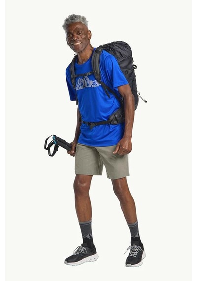 Jack Wolfskin Pıco Traıl Shorts M Taş Rengi Erkek Şort 000000000102233050 Gri