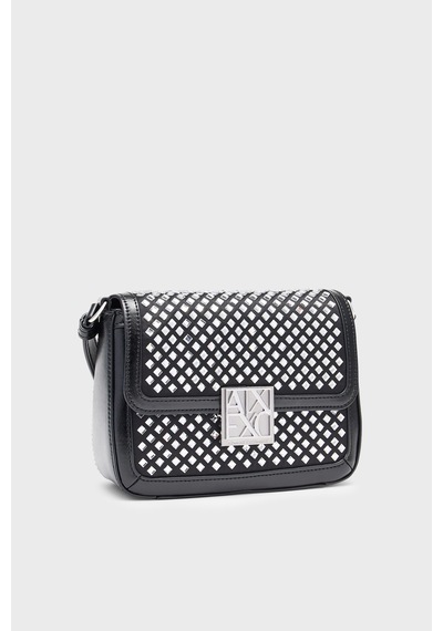 Armani Exchange Taşlı Ayarlanabilir Askılı Çanta Kadın Çanta Xw003374 Af26449 Mc009 Siyah