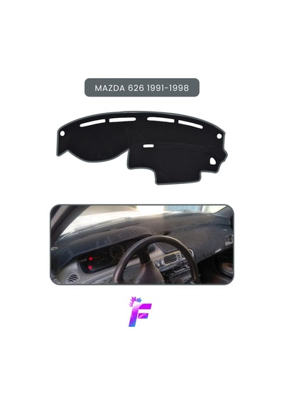 Mazda 626 1991-1998 Uyumlu Torpido Örtüsü Araca Özel Üretim Kolay Montaj Torpido Kılıf Td38