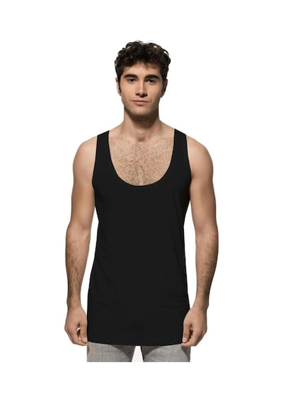 Özkan Underwear 3 Adet Özkan Erkek Modal Atlet 10852 Siyah