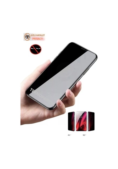 Xiaomi Poco X5 Pro 5g Hayalet Ekran Koruyucu Privacy Tam Kaplayan Kırılmaz Cam