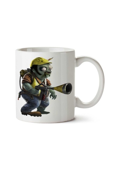Plants-vs-zombies-garden-warfare-png-hd İki Tarafı Baskılı Kupa Bardak Çok Renkli
