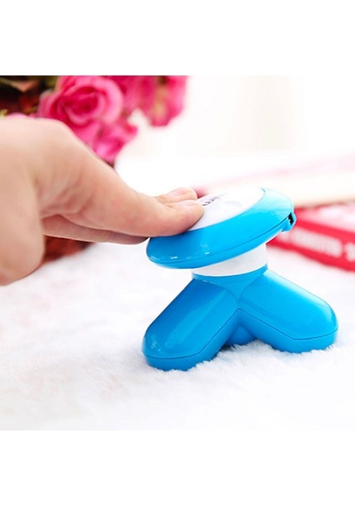 3 Başlıklı Titreşimli Usb Şarjlı Mini El Masaj Aleti Renkli
