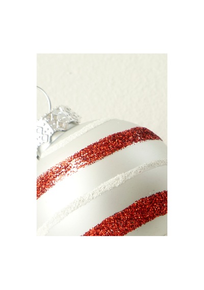 Bella Maison Christmas Mini Ball Dekoratif Süs Kırmızı 19x15x4 Cm