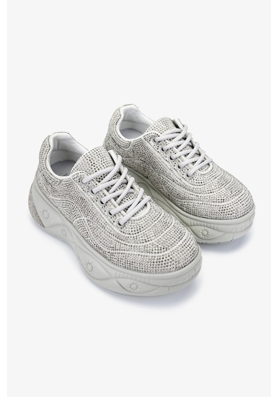 Valmenti Kadın Vegan Gri Sneakers & Spor Ayakkabı 921 K25-0017 Bn Ayk Y24 Grı Gri