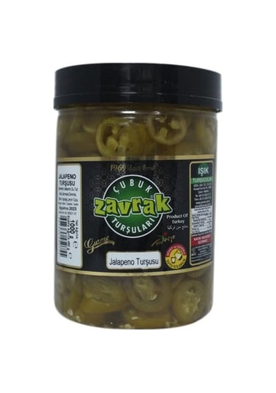 Zavrak Çubuk Jalapeno Turşusu 1 KG