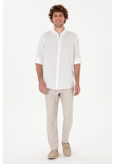 U.s. Polo Assn. Erkek Taş Pantolon Kanvas-chino 50300012-vr049 Tas