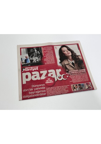 29 Ekim 2023 Hürriyet Gazetesi Eki Pazar
