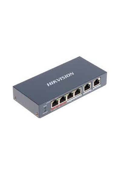 Hikvision Ds-3e0106p-e-m 4 Portlu 10-100 Fast Ethernet Switch- 4 Port Poe 35w