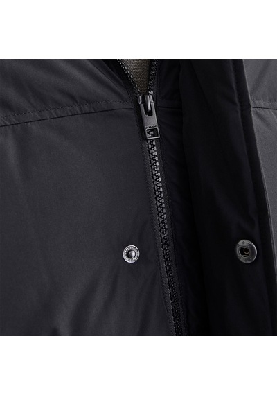 Jack & Jones 12256980 Jjebradley Long Puffer Sn Siyah 001