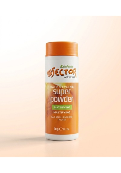 Sector Super Toz Wax Parlak Saçlar Yeni Ürün Sert Turuncu