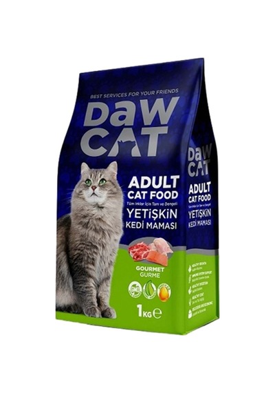 Dawcat Gurme Yetişkin Kedi Maması 1 KG