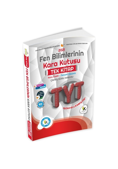 2025 TYT Fen Bilimleri Konu Konu Son 7 Yıl Çıkmış Soru Bankası ve Fen B. Kara Kutu TEK KİTAP Çözümlü
