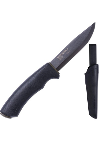 Morakniv Bushcraft Siyah Mora Kamp Bıçak Siyah