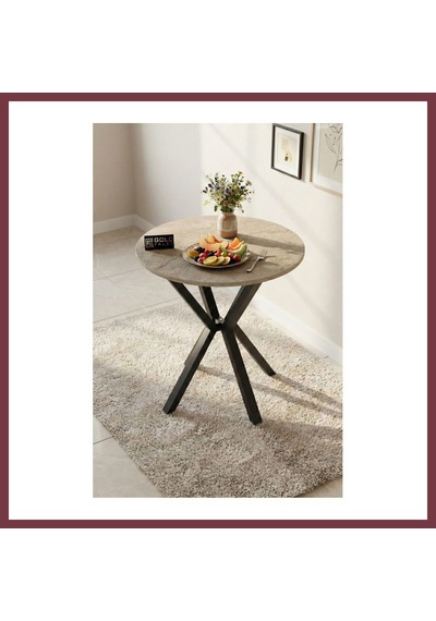 Storeşahin Mutfak Masası Yuvarlak 70 Çap Metal Ayak Yemek Masası Modern Balkon Bahçe Cafe Masa 9821 Traverten Shn0720 Storeşahin Mutfak Masası Yuvarlak 70 Çap Metal Ayak Yemek Masası Modern Balkon Bahçe Cafe Masa 9821 Traverten Shn0720