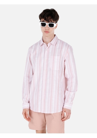 Colin's Colins Regular Fit Shirt Yaka Desenli Pembe Erkek Uzun Kol Gömlek Cl1067583 Q1.v1 Plı Pembe Colin's Colins Regular Fit Shirt Yaka Desenli Pembe Erkek Uzun Kol Gömlek Cl1067583 Q1.v1 Plı Pembe