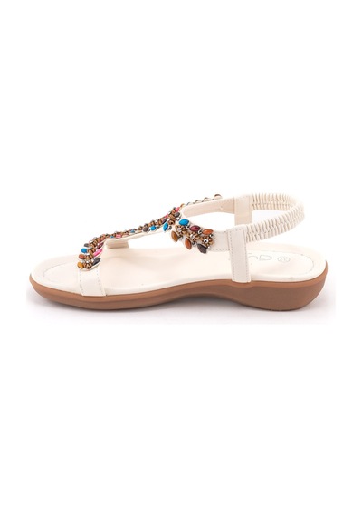 Guja 150-8 Kadın Sandalet Guj-y6-150-8010 Beyaz