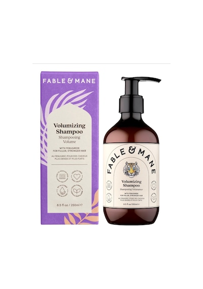 Fable & Mane Shampooing Volumateur - Daha Yoğun Ve Daha Güçlü Saçlar 250 Ml
