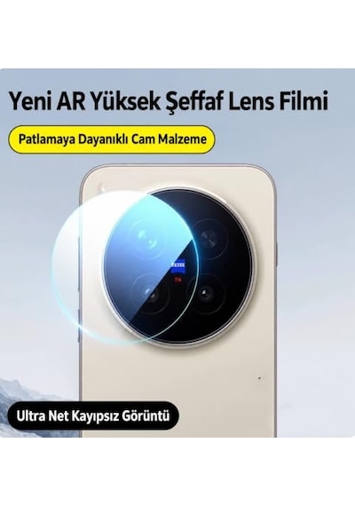 Vivo X300 İle Uyumlu Cl-07 Kamera Lens Koruyucu Şeffaf Sku: Zeusb0hjhkd36t